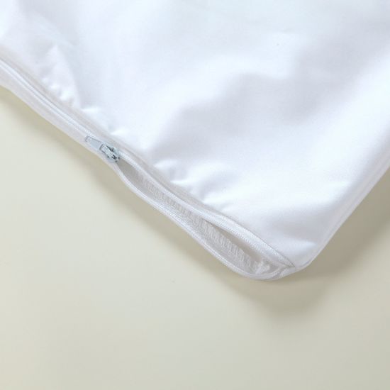 抗菌 400 スレッドカウント 100% コットン ジッパー付き枕カバー